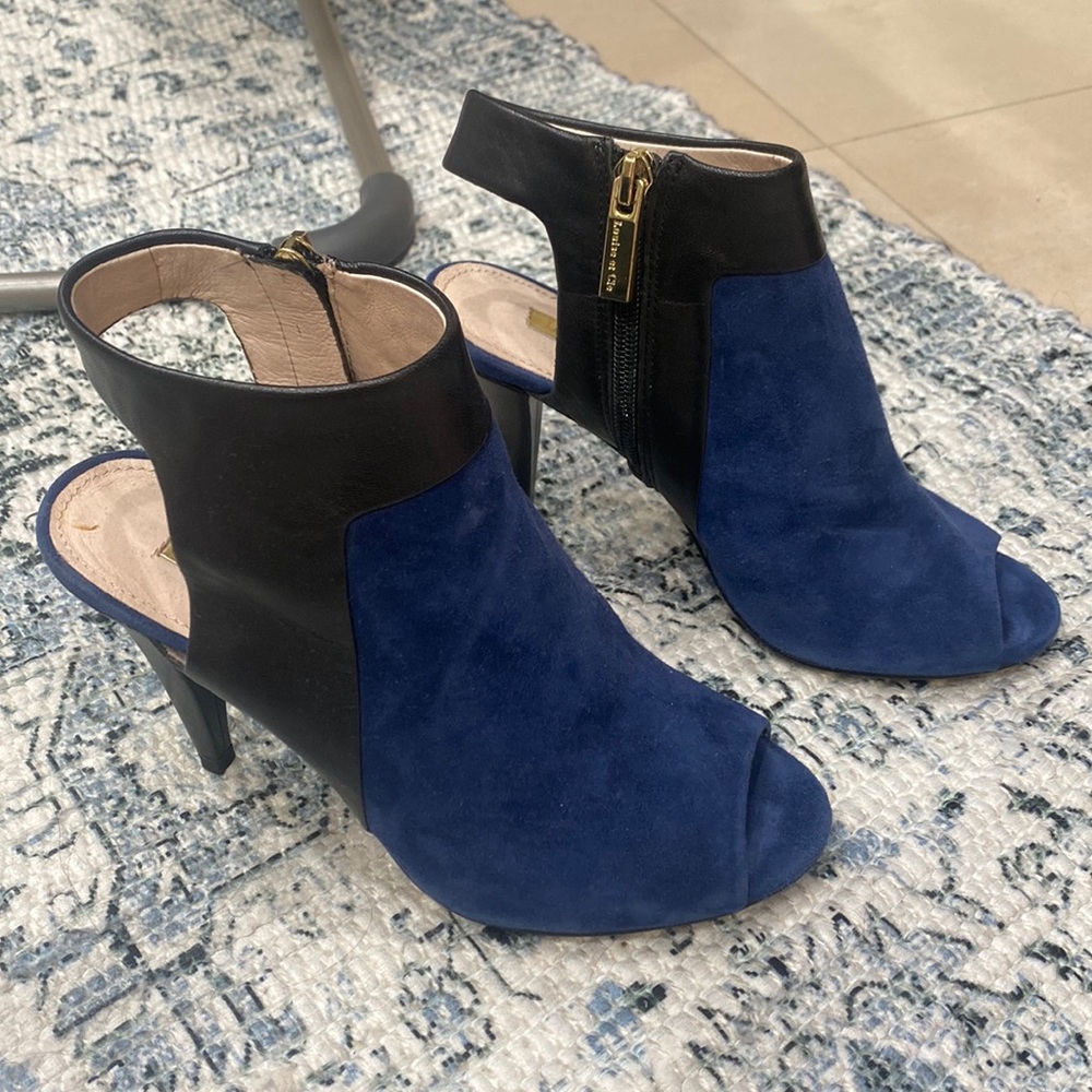 Louise set Cie open toe booties